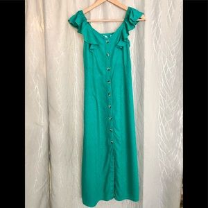 Billabong Emerald Green Dress - Sincerely Jules